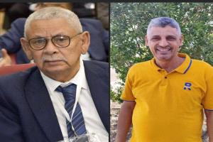 وكيل وزارة الشباب والرياضة يعزي الكابتن محمد حسن ابوعلاء في وفاة والدته الفاضلة