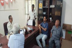 مدير عام مستشفى الأمراض النفسية يلتقي الوكيل المساعد لقطاع الطب العلاجي بوزارة الصحة