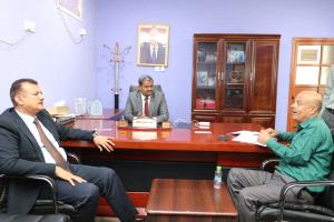 نائب وزير التعليم الفني يعقد اجتماع موسع لمناقشة خطط الوزراة العام 2026