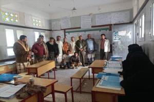 اختتام الدورة التدريبية في برنامج التطوير المدرسي في مدارس مديرية يهر