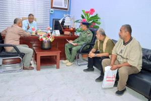 اجتماع لتشكيل لجنة مراقبة بيع الغاز في المعلا