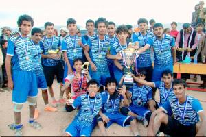 رسمياً فريق شباب الخور يتوج بطلا بكأس دوري وادي حمراء بقرية الخور بالمحفد