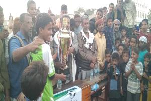 فريق العاصفة يتوَّج بطلاً في أربعينية الفقيد عبدالله الكازمي (أبو صقر)