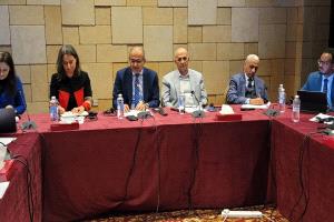 وزيرا الصحة والمياه يناقشان بعمان ملامح الاستراتيجية الجديدة ومشروع الصحة والتغذية والمياه والإصحاح البيئي الممول من البنك الدولي