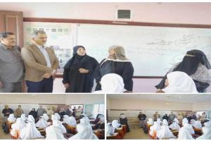 لملس والشعيبي يتفقدان سير العملية التعليمية في عدن مع انطلاق الفصل الدراسي الثاني