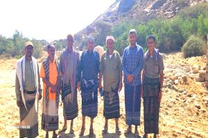 تسليم موقع حماية الأراضي الزراعية في دثينة ووادي مليحة بلودر