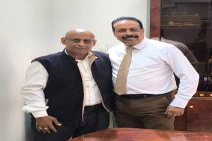 بحث شراكة إعلامية بين صندوق صيانة الطرق ومؤسسة عدن الغد في عدن