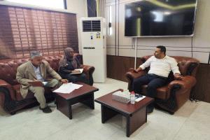 الدكتور الوليدي يلتقي القائم بأعمال ممثل منظمة الصحة العالمية لدى بلادنا