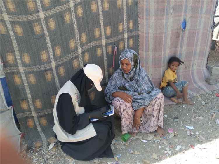 استمرار العمل الميداني للفترة (15) من الجولة الثانية لمسح ميزانية الأسرة في محافظة الضالع