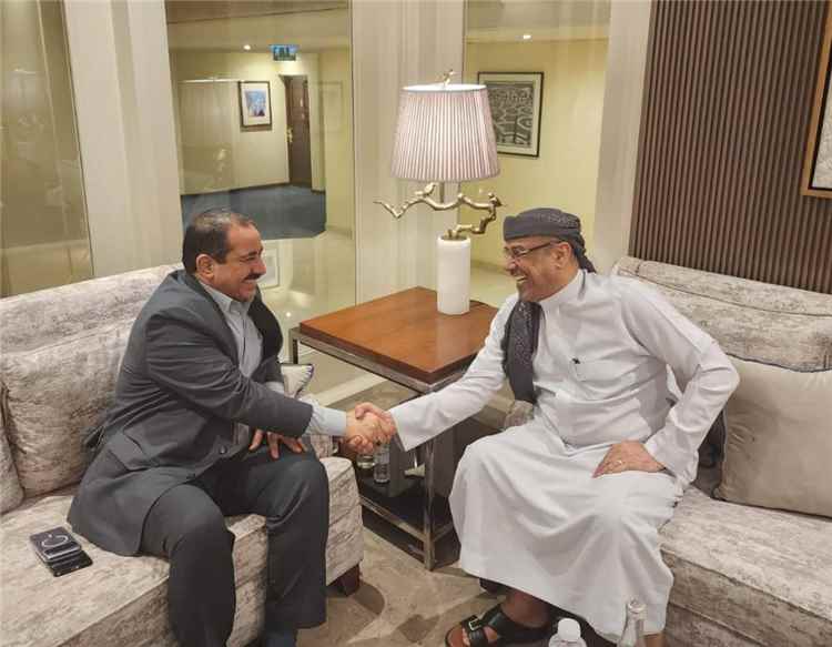 الميسري يستقبل وزير الداخلية اللواء الركن إبراهيم حيدان