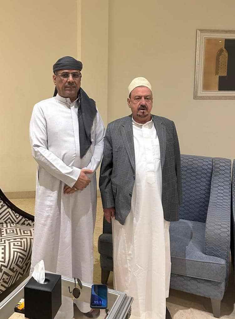 في لقاء جمعهما : الميسري والبركاني يناقشا جملة من القضايا الوطنية