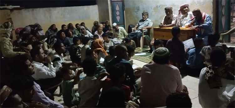 تكريم طلاب حلقة تحفيظ القرآن الكريم بمسجد الأمام النووي في المسيمير