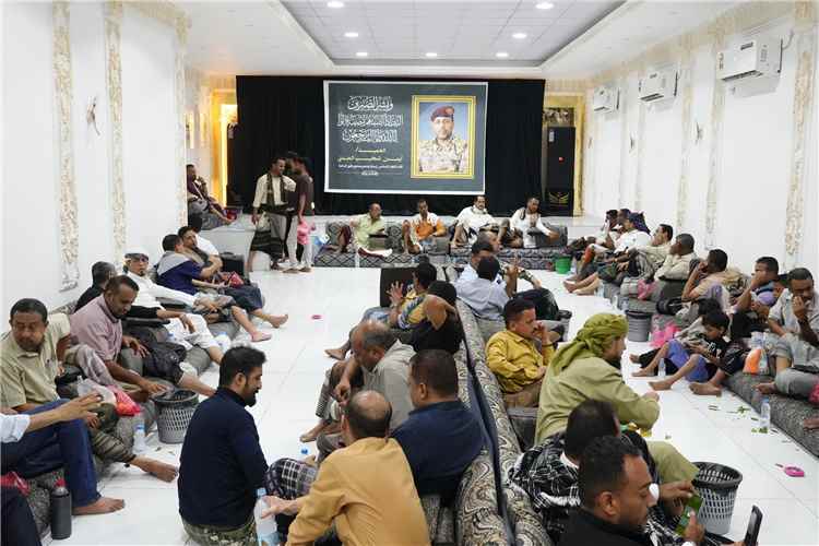 مدينة عدن تحتضن مجلس العزاء لأحد قادة التحرير العميد أيمن شكيب العدني