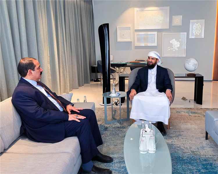 المحرّمي يستقبل وزير الداخلية ويطّلع على مستجدات الأوضاع الأمنية