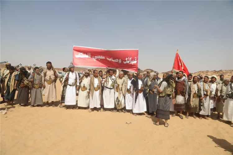 قبائل وصاب بن حمير تلبي النكف القبلي وتصل إلى مطرح الكرامة في الريان