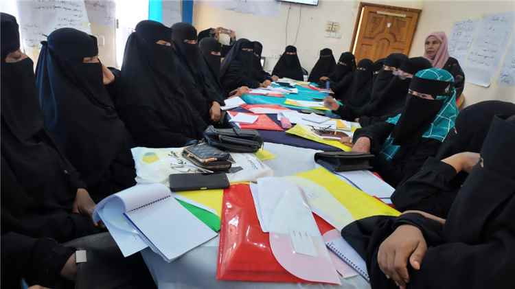 أبين: استمرار مبادرة تمكين المرأة الريفية في ريف خنفر