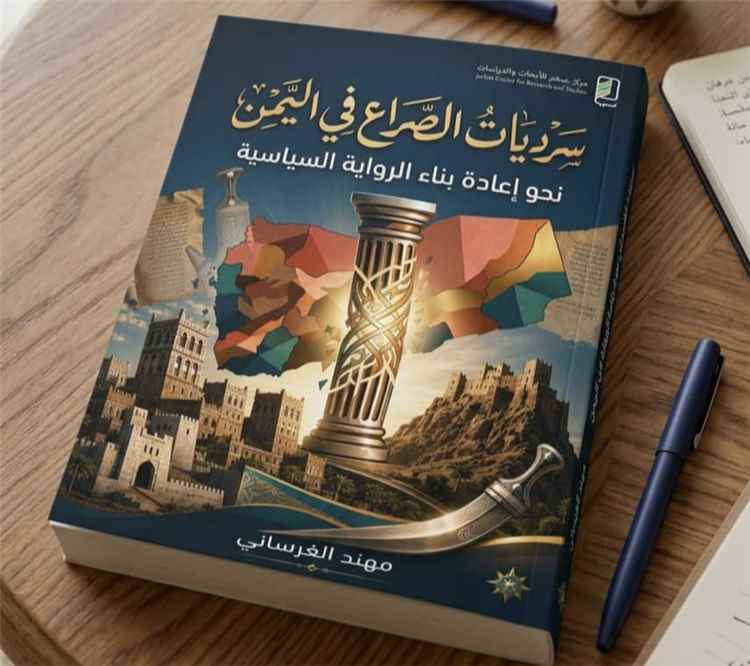 مركز جرهم يصدر كتابًا جديدًا بعنوان "سرديات الصراع في اليمن" للباحث مهند الغرساني.