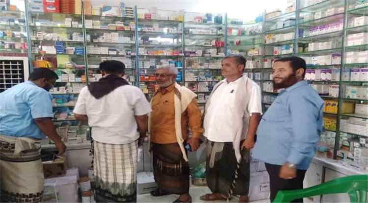 مدير عام الملاح يدشن حملة رقابية على المحلات التجارية