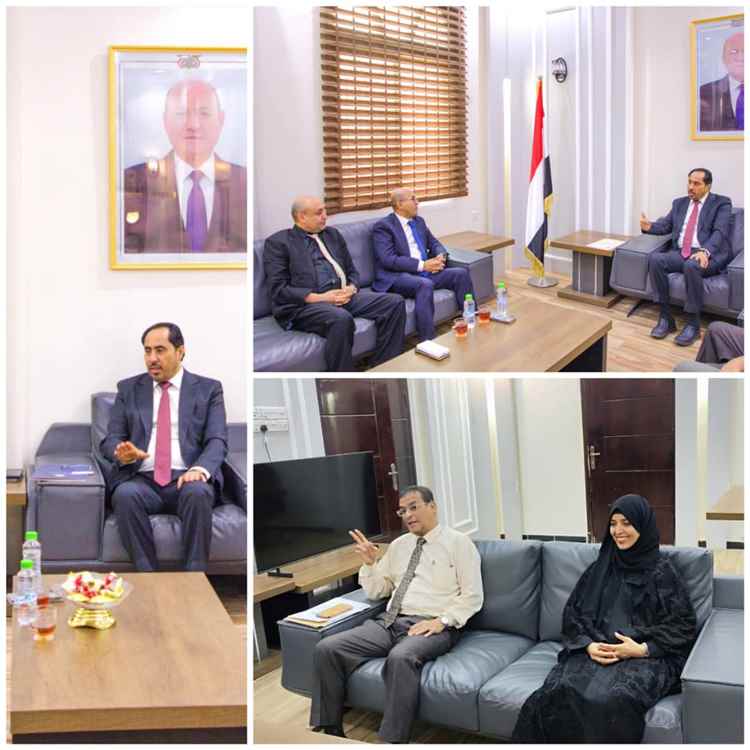 الوزير البكري يبحث مع الأكاديمية العربية للعلوم الإدارية والمالية توقيع مذكرة تفاهم للتعاون المشترك