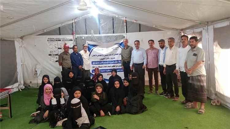 مدير عام ردفان ومدير الشؤون الاجتماعية بلحج يزوران مركز الدعم النفسي للأطفال بالحبيلين
