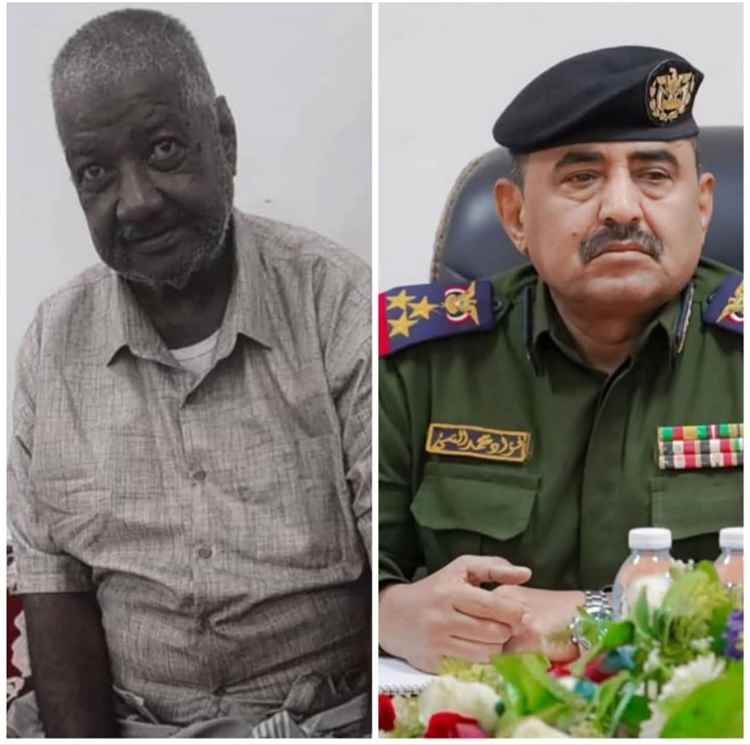 مدير عام شرطة شبوة يعزي في وفاة الرائد "صالح بلخير سعيد"