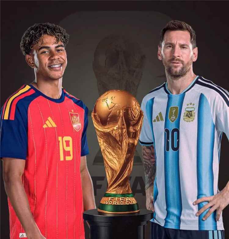 الأرجنتين وإسبانيا في صراع التتويج بلقب كأس العالم 2026