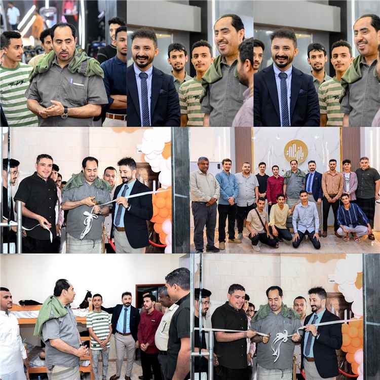 وزير الشباب والرياضة «نايف البكري» يفتتح الصالة الرياضية بسكن بازرعة للطالب الجامعي بعدن