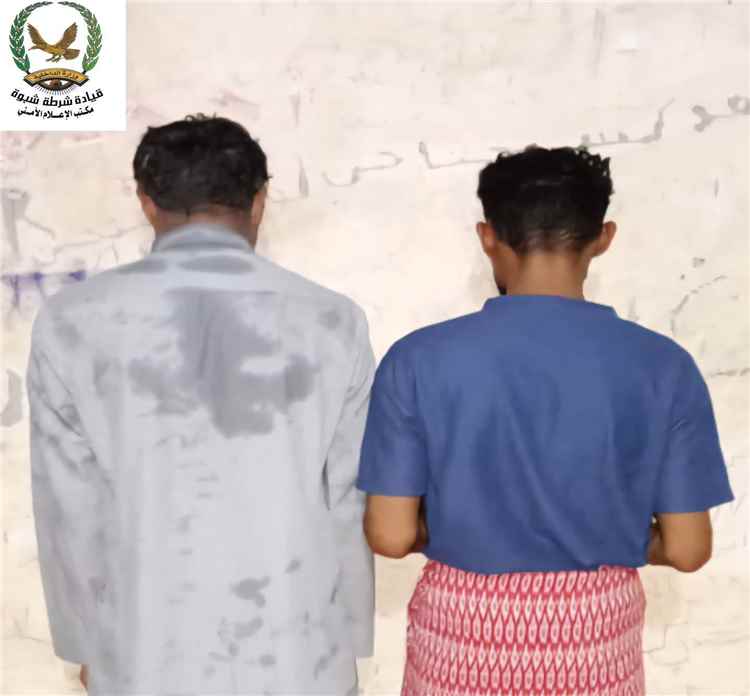 شرطة رضوم تضبط دراجتين نارية مسروقة من حضرموت وتلقي القبض على المتهمين