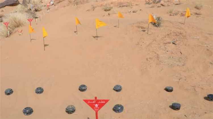 "مسام" ينزع أكثر من 5653 لغم وذخيرة في اليمن خلال يوليو
