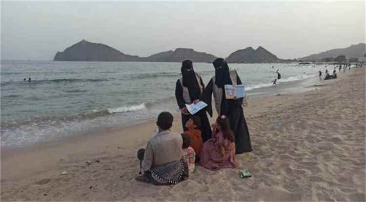 حملة توعوية تستهدف زوار ساحل كود النمر للحد من حوادث الغرق