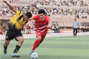 اتحاد حضرموت واهلي صنعاء يتعادلا سلبا في دوري اندية الدرجة الأولى