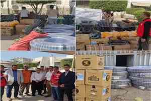 الهلال الأحمر في عدن يعزز جاهزية صندوق النظافة بمعدات متخصصة لمواجهة مخاطر السيول والتغيرات المناخية