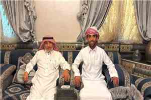 شيخ مشايخ العواذل يستقبل المدير التنفيذي للمركز الثقافي اليمني البلجيكي
