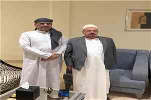 في لقاء جمعهما : الميسري والبركاني يناقشا جملة من القضايا الوطنية