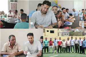 إتمام عملية الاستلام والتسليم بين الإدارة السابقة والجديدة لنادي الروضة