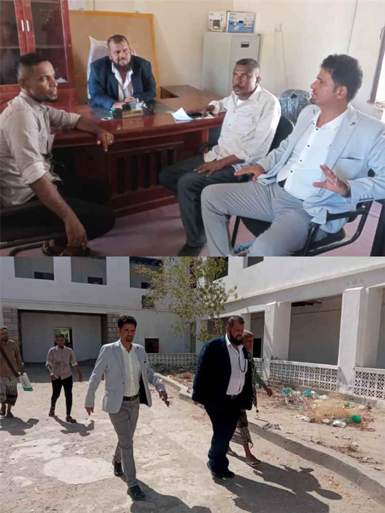 وكيل ابين يشيد بالانضباط الوظيفي بالمرافق الحكومية بعد إجازة عيد الأضحى