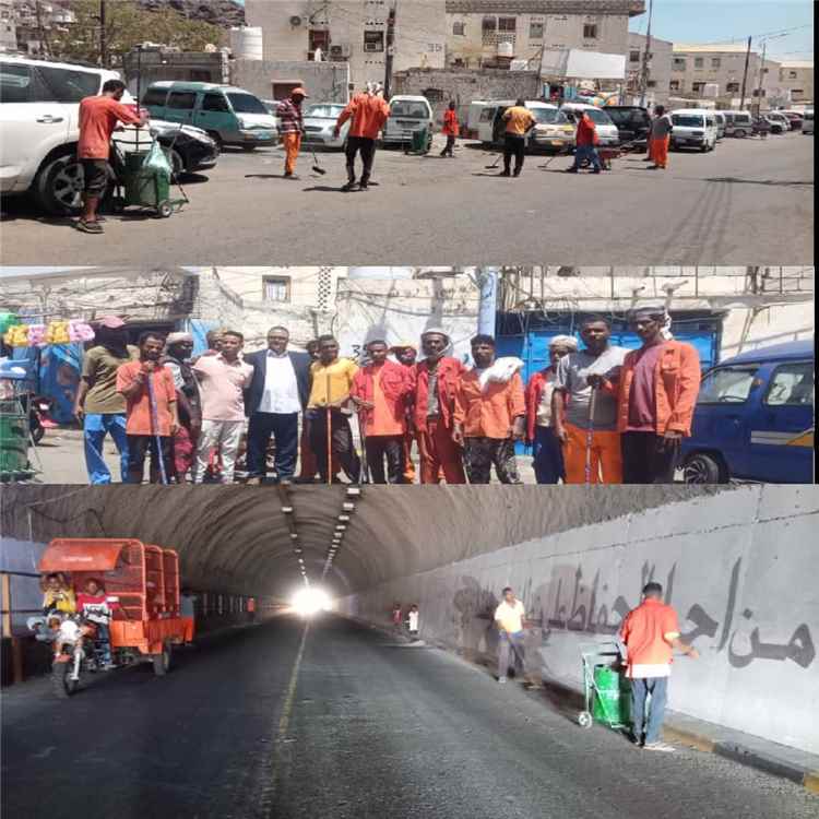 التواهي تشهد حملة خدمية موسعة لتحسين النظافة والحد من المخلفات