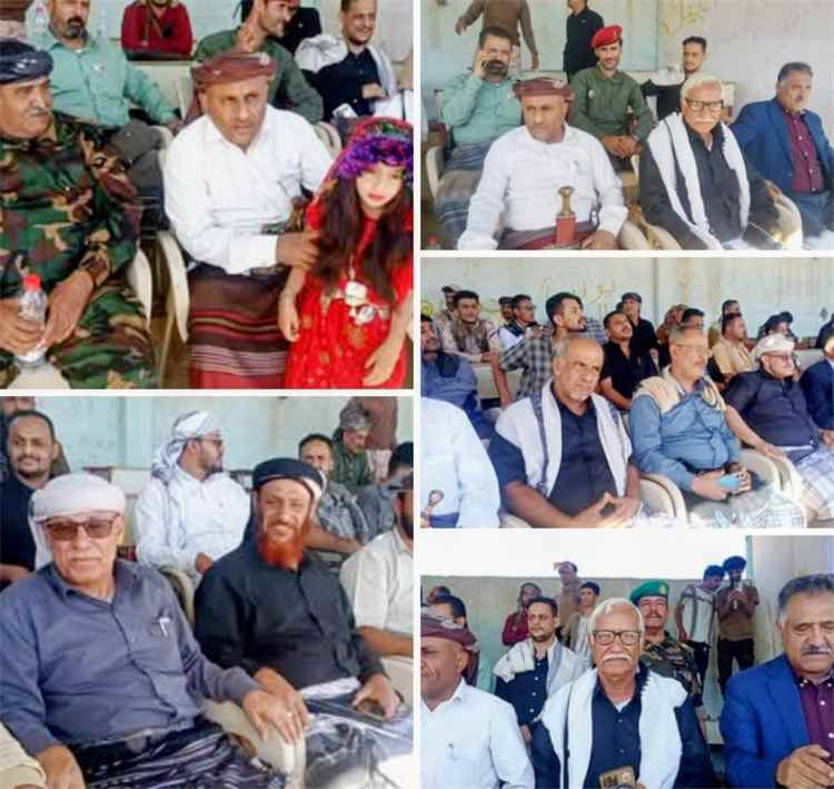 قيادة الضالع تشارك في مهرجان يافع التراثي وتشيد بمستوى التنظيم والحضور