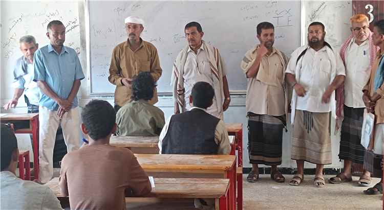 الحرباجي والعزي والصالحي يدشنون اختبارات إنهاء الشهادة الثانوية العامة في مودية