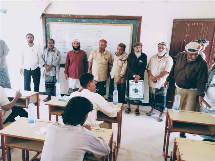 الأمين العام للمجلس المحلي يدشن اختبارات الثانوية العامة بمديرية ميفعة للعام 2025/2026