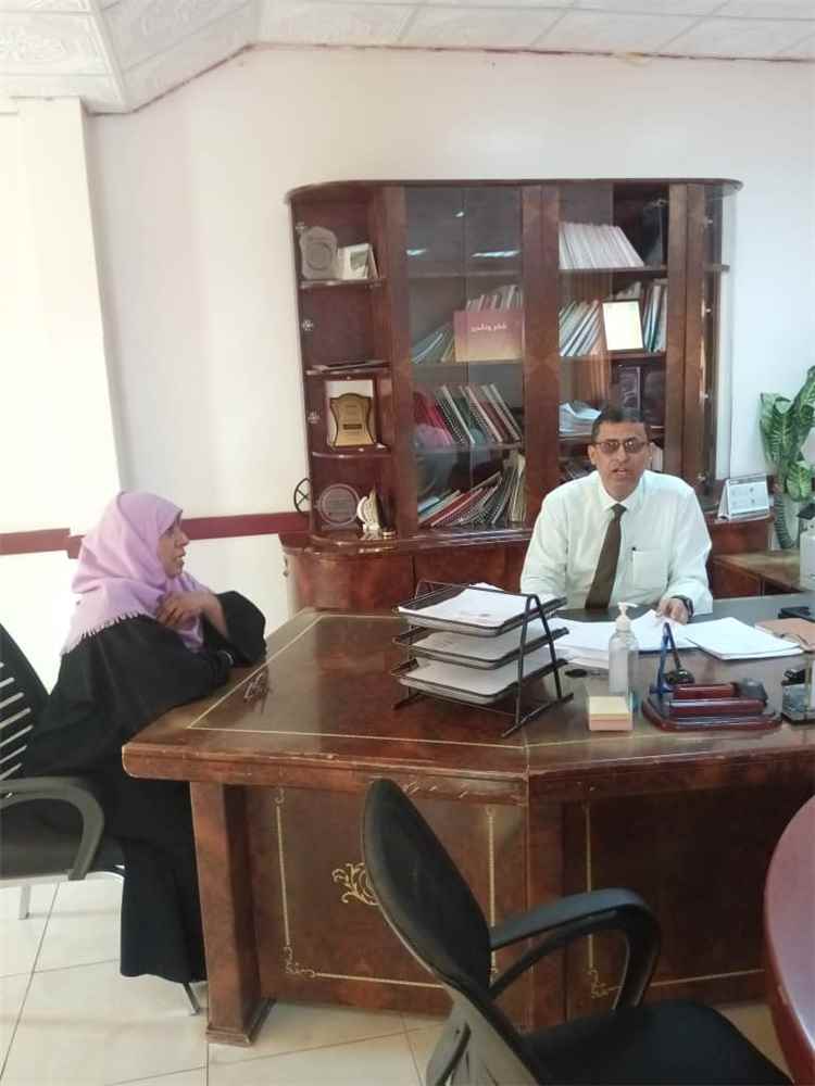 مدير عام صحة لحج واتحاد نساء اليمن يبحثان تنفيذ مشروع لتعزيز الوصول إلى خدمات إنهاء العنف ضد النساء والفتيات