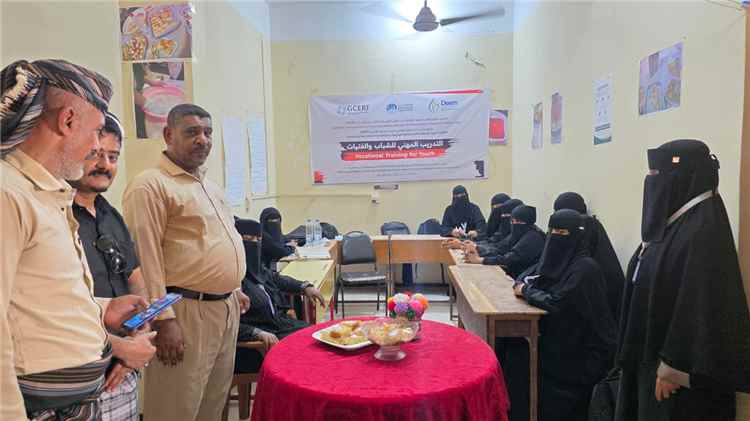 نائب مدير الشؤون الاجتماعية والعمل بأبين "باجراد" يقوم بزيارة تفقدية لمركز الأسر المنتجة بزنجبار