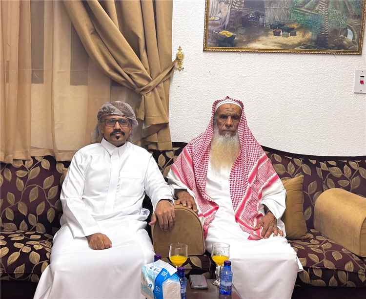 التميمي مدير عام مصلحة شؤون القبائل يلتقي الحكم عبدالله بن عجاج النهدي ويبحثان مساعي الصلح العام