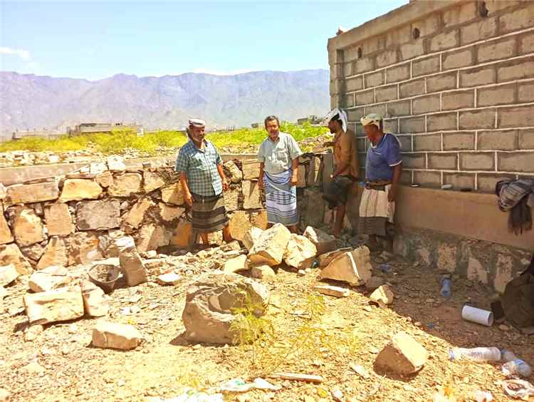 مدير عام مديرية لودر يتفقد سير العمل في الفرن الخيري لمنظمة "أيادي الخيرية"