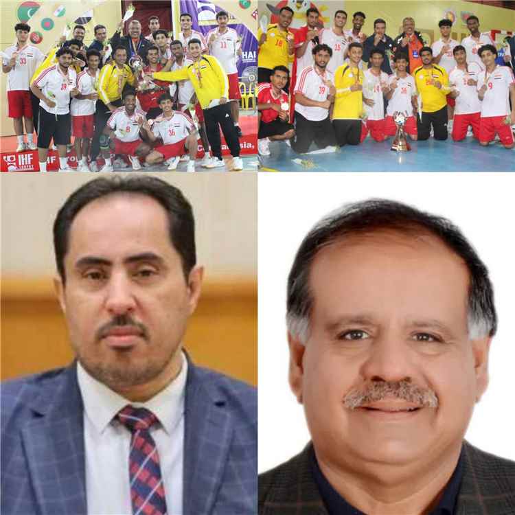الوزير البكري يهنئ منتخبنا الوطني للشباب لكرة اليد على الميدالية البرونزية في بطولة التحدي الدولية ويعدهم بتكريم لائق