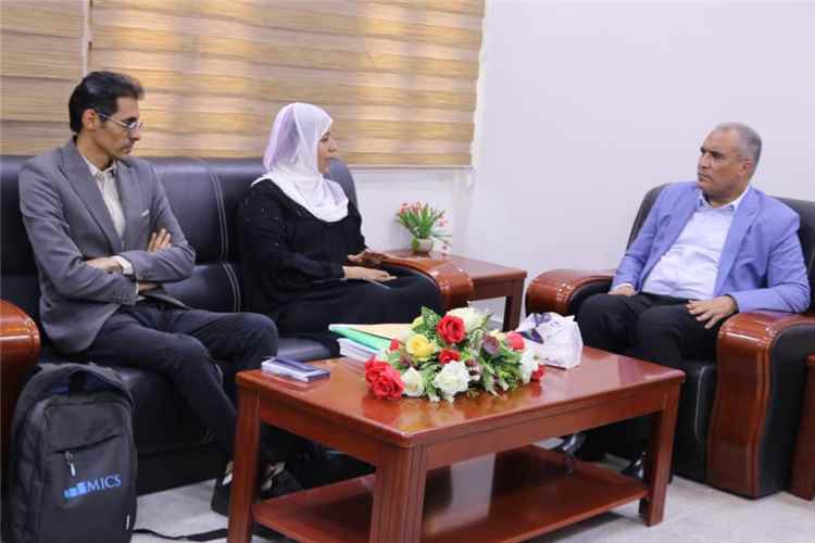 ​وزير التربية والتعليم العبادي يبحث مع رئيسة جهاز الإحصاء تعزيز التعاون وبناء قاعدة بيانات موحدة