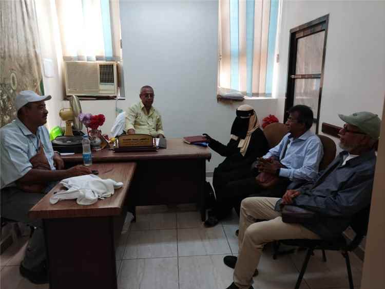 مكتب الصحة بالشيخ عثمان يستعرض خطة العمل الميداني لمواجهة الأمراض المنتشرة