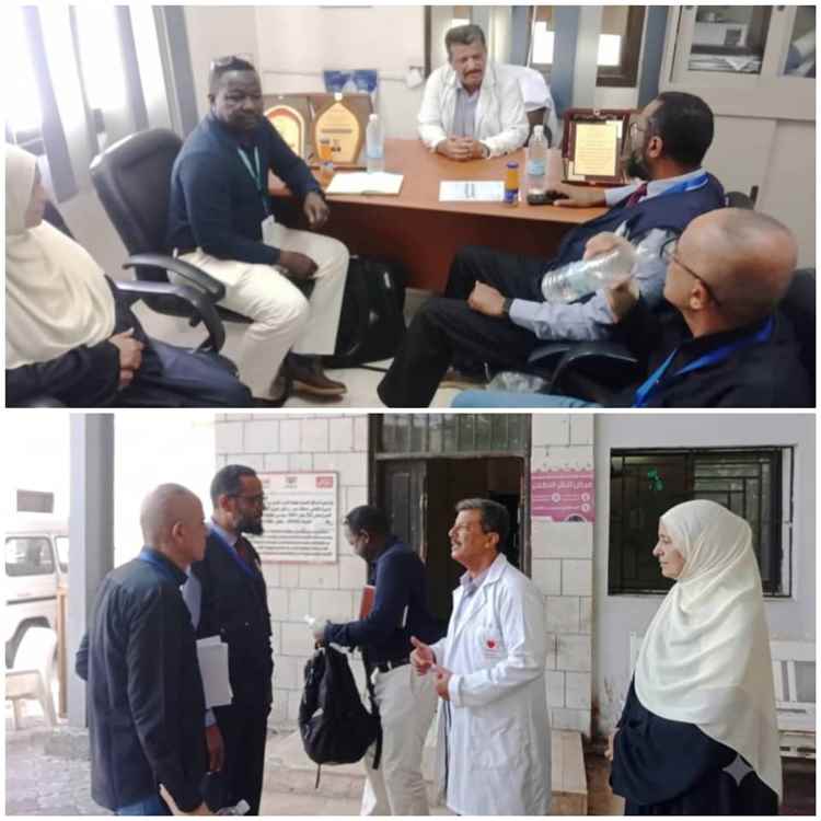 فريق من منظمة الصحة العالمية يتابع استعدادات مكتب الصحة بالتواهي لحملات التحصين الوطنية