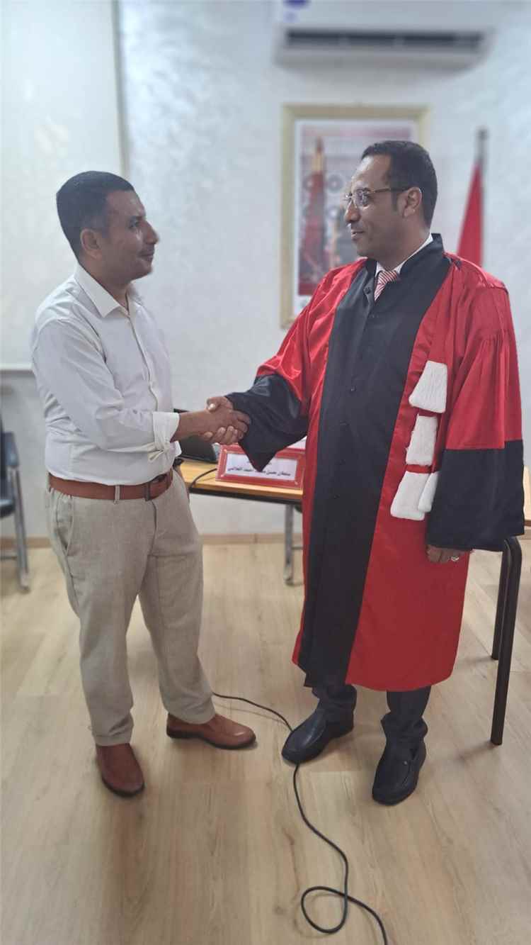 شبكة محامون ضد الفساد تهنئ الدكتور سلطان الحالمي بمناسبة حصوله على الدكتوراه الثانية