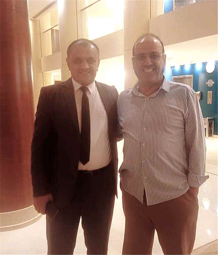 الدكتور فايز الوحيشي يلتقي بالمهندس أحمد الميسري في الرياض